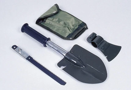 Фото для Набор туристический лопата+топорище+пила 45,5 см