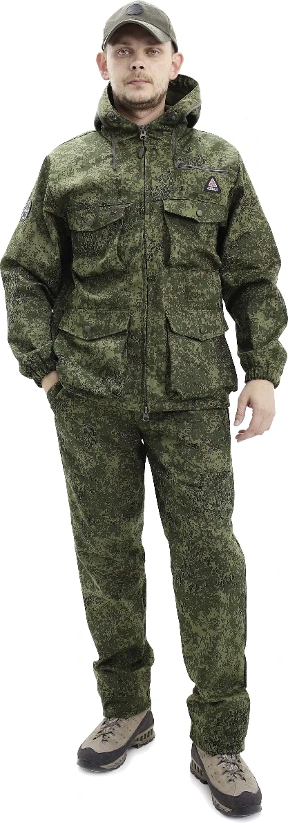 Фото для Костюм летний "ЮНКЕР" тк. Саржа 240гр, цв. Цифра зеленая