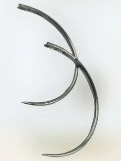 
Игла хирургическая 4/8 4А1 1,8х70 изогнутая круглая колющая