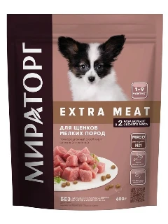 Winner 0,6 кг корм для щенков мелких пород с Нежной телятиной