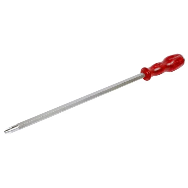 Фото для Отвертка крестовая Philips №4, 300мм, силовая, пластиковая ручка KING TONY 14810412